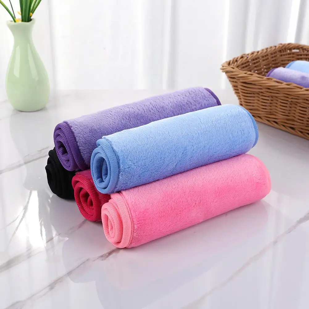 

Reusable Face Microfiber Cleansing Cotton Cloth Makeup Remover Towel for Soft and Promotes Healthy Skin Soft and Smooth