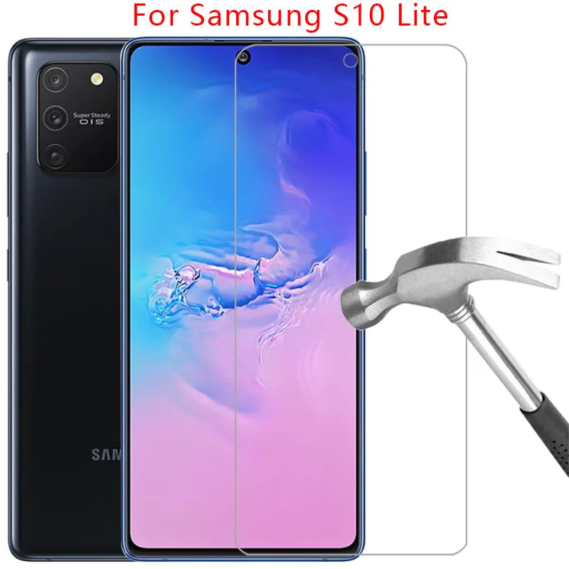 Защитное закаленное стекло для samsung galaxy s10 lite, протектор экрана для s10lite s 10 10s, легкая пленка для samsung 6,7