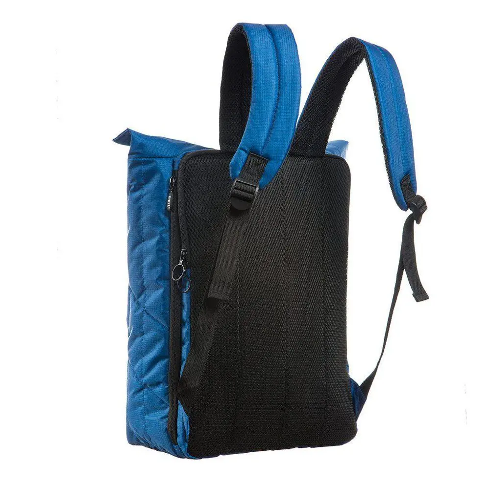 Puffer Backpack, High School and College Bag, Padded Laptop Compartment, Tear Resistant (Blue)