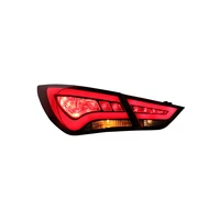 led tail lights for hyundai sonata taillight 2010 2015 car accessories drl turn signal lamps fog brake reversing