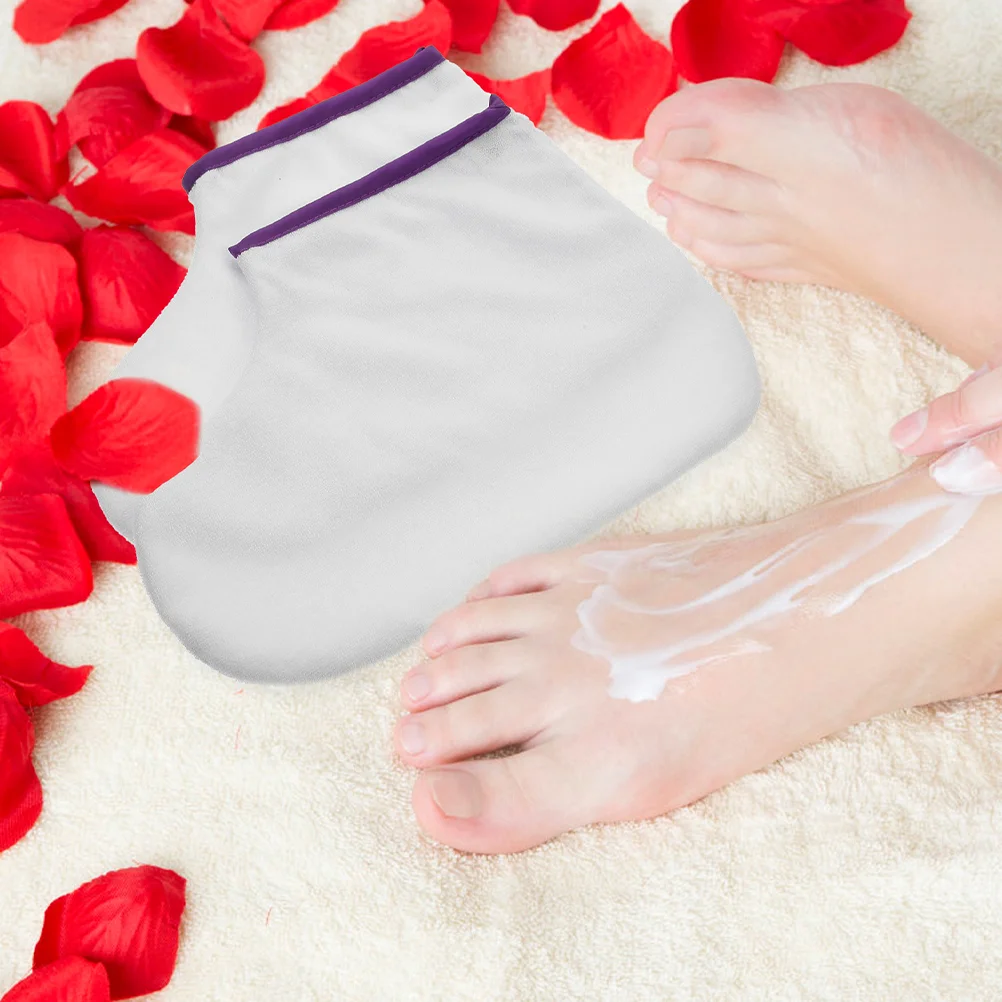 

1 Pair Paraffin Bags Wax Bags Mitts Covers for Foot Treatment Moisturizing Covers