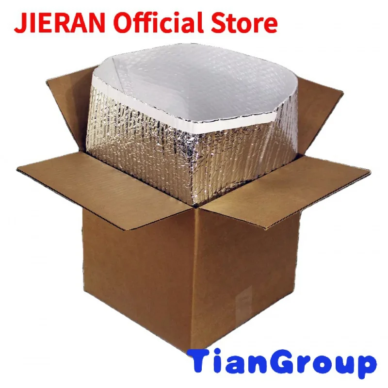 

Wholesale Custom Heat Insulation Shipping Thermal Carton Foldable moving Cold Seafood Packaging Chilled Insulated Packaging Box