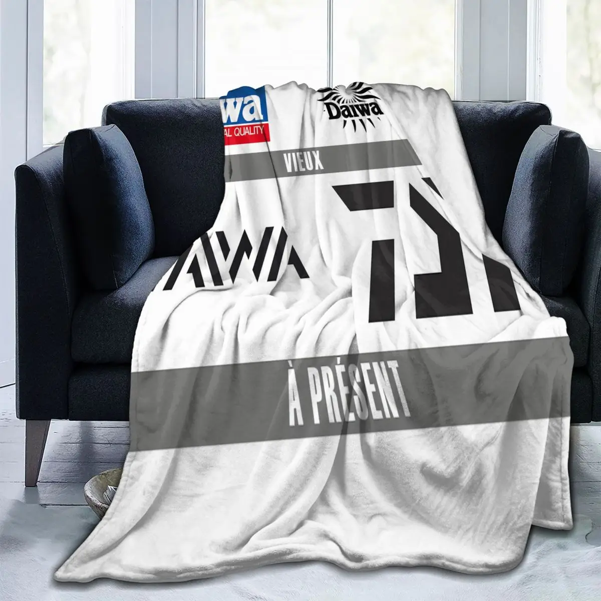 

Daiwa_ Throw Blanket Modern Portable Living Room Multi Style