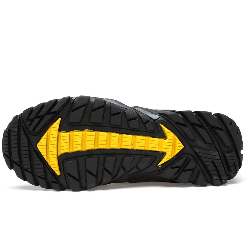 Summer Breathable Men Hiking Shoes Suede + Mesh Outdoor Camping Sneakers Men Climbing Shoes For Men Sport Shoes