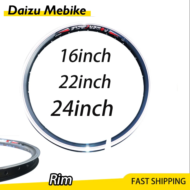 16/22/24inch Bike Flip-flop Wheel Rim Hight 70mm Front Rear 36H Hub Single Speed Bicycle Wheelset Fixed Gear Aluminum Alloy