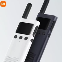 2020 xiaomi mijia smart walkie talkie 1s with fm radio speaker smart phone app control location share fast team talk outdoor