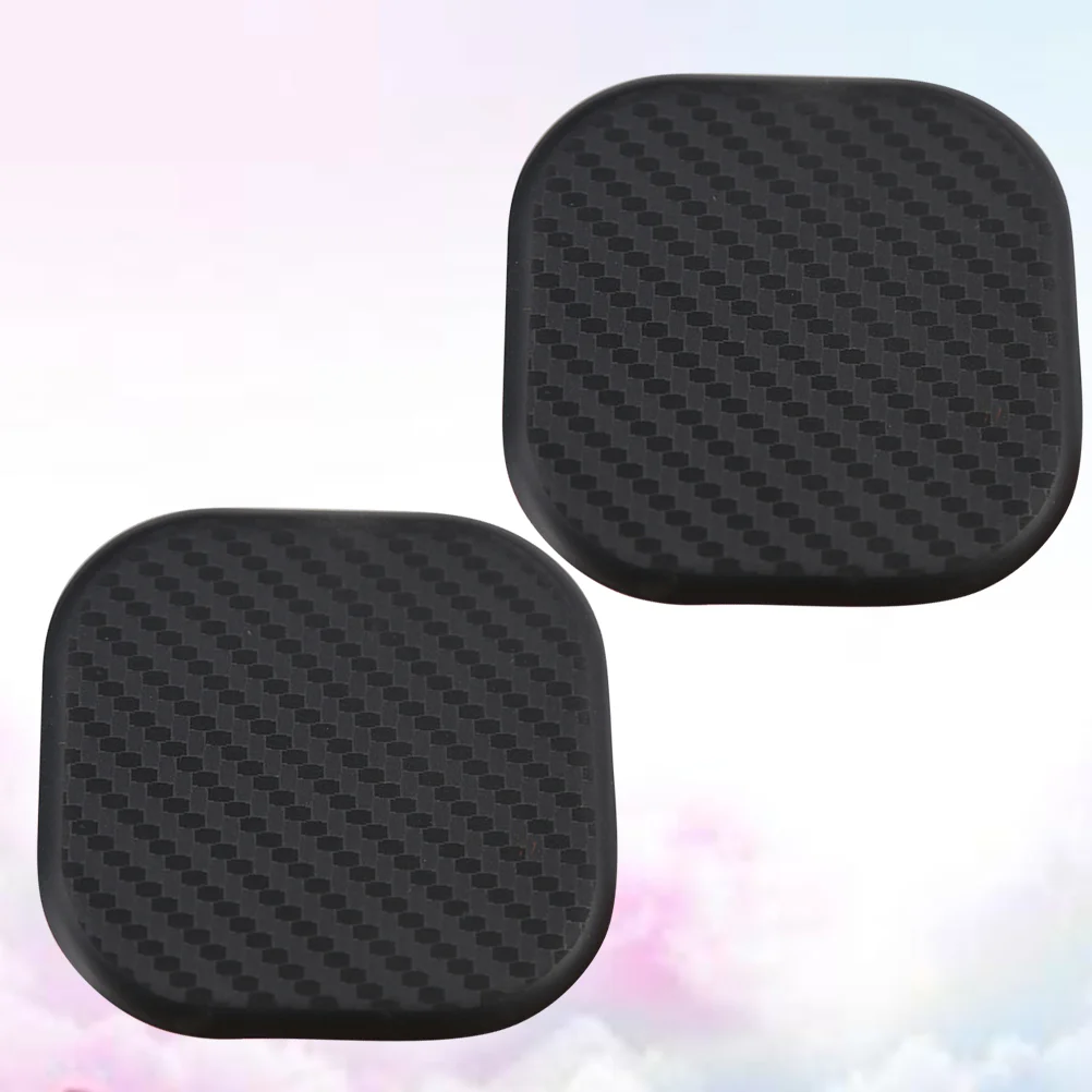

Cup Car Holder Coasters Mat Coastersilicone Vehicle Auto Pads Mug Non Drink Anti Table Travel Mats Insert Coffee Cover Knitted