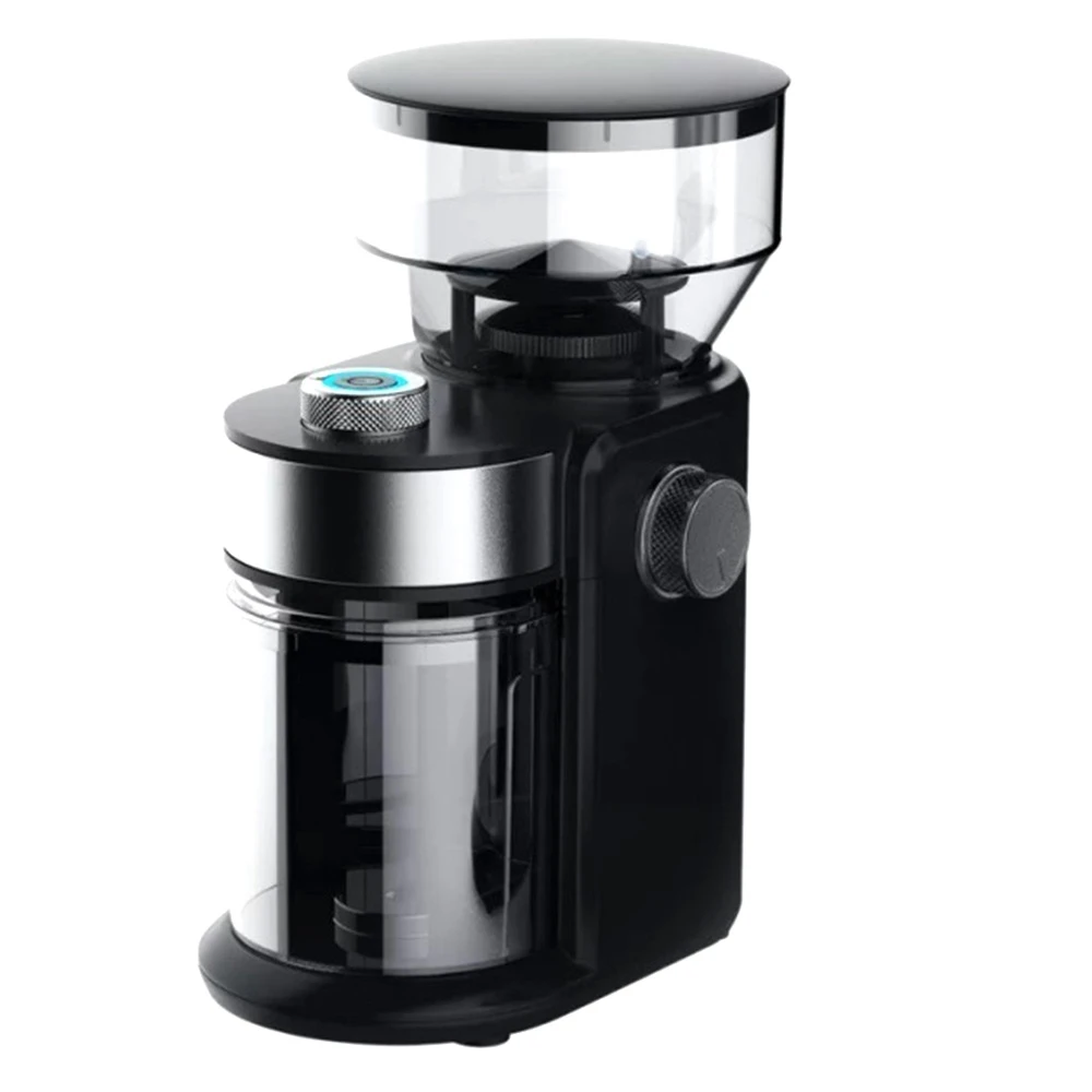 

Electric Coffee Grinder Coffee Mill Machine Coffee Bean Grinder Machine Flat Burrs Grinding Machine Black EU PLUG