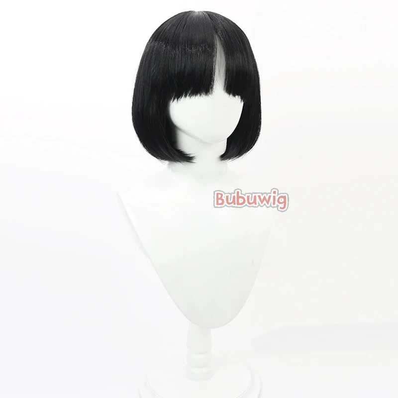 Bubuwig синтетические волосы Kiryuu Kikyou косплей парики синий архив 30 см короткий прямой