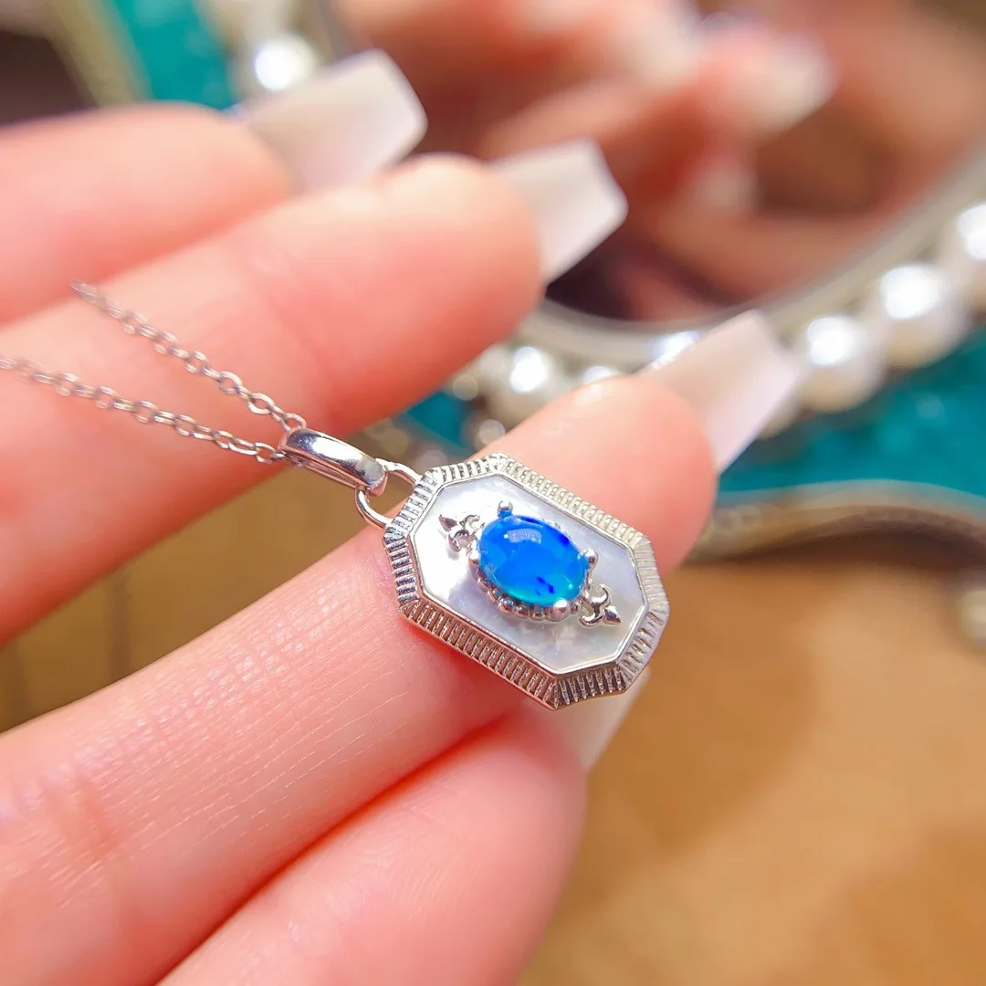 Подвески Shilovem из стерлингового серебра 925 пробы с натуральным опалом новые