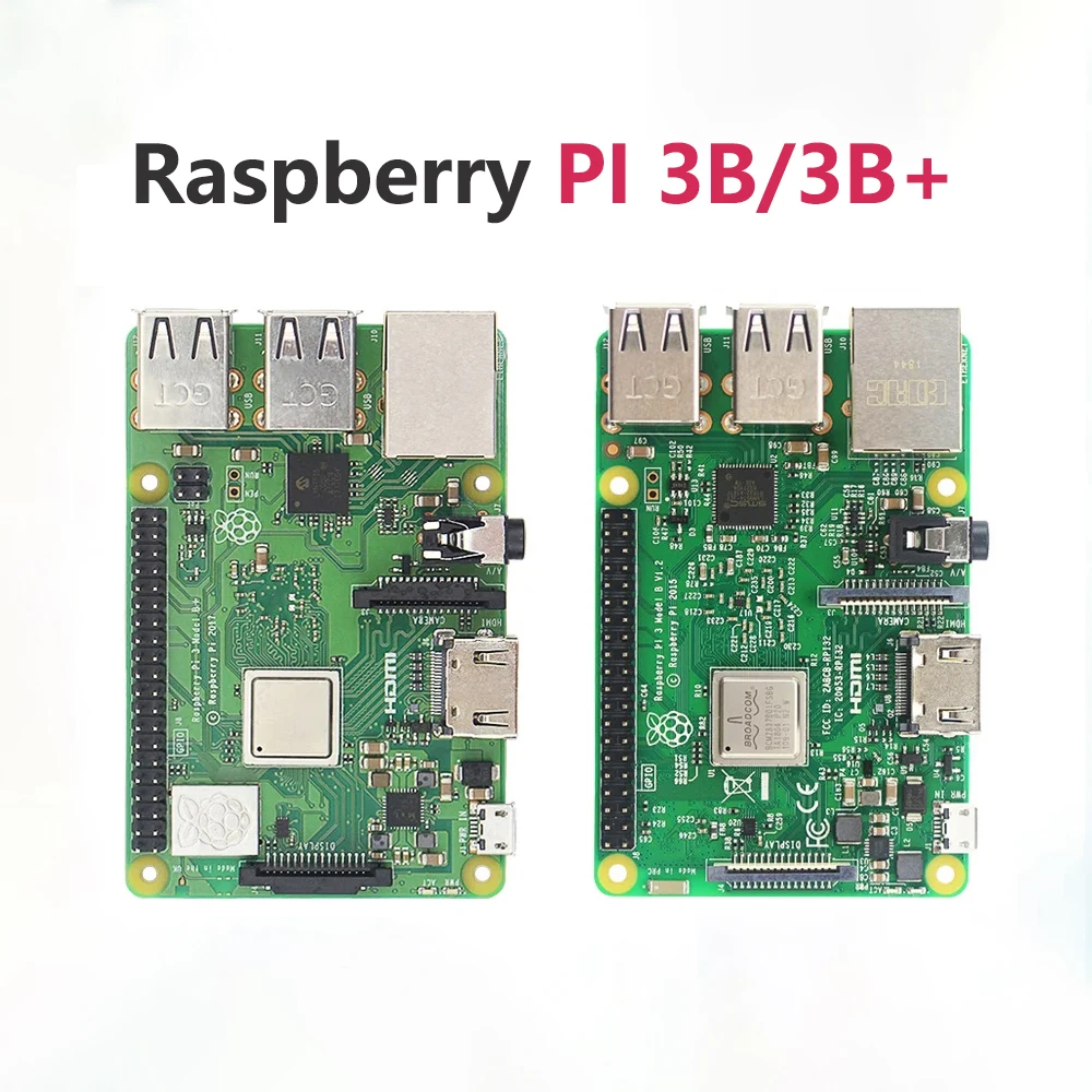 Фото Макетная плата Raspberry 3 Model B, 64-битный четырехъядерный процессор ARM Cortex-A53 1,4 ГГц с Wi-Fi и Bluetooth №1