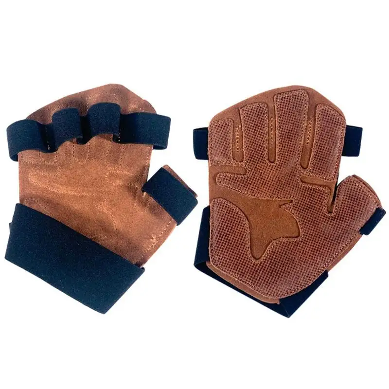 

Перчатки для тяжелой атлетики, перчатки без пальцев для тяжелой атлетики для мужчин, женщин, мужчин, для фитнеса, для любителей спортзала, нескользящие перчатки для альпинизма, велоспорта