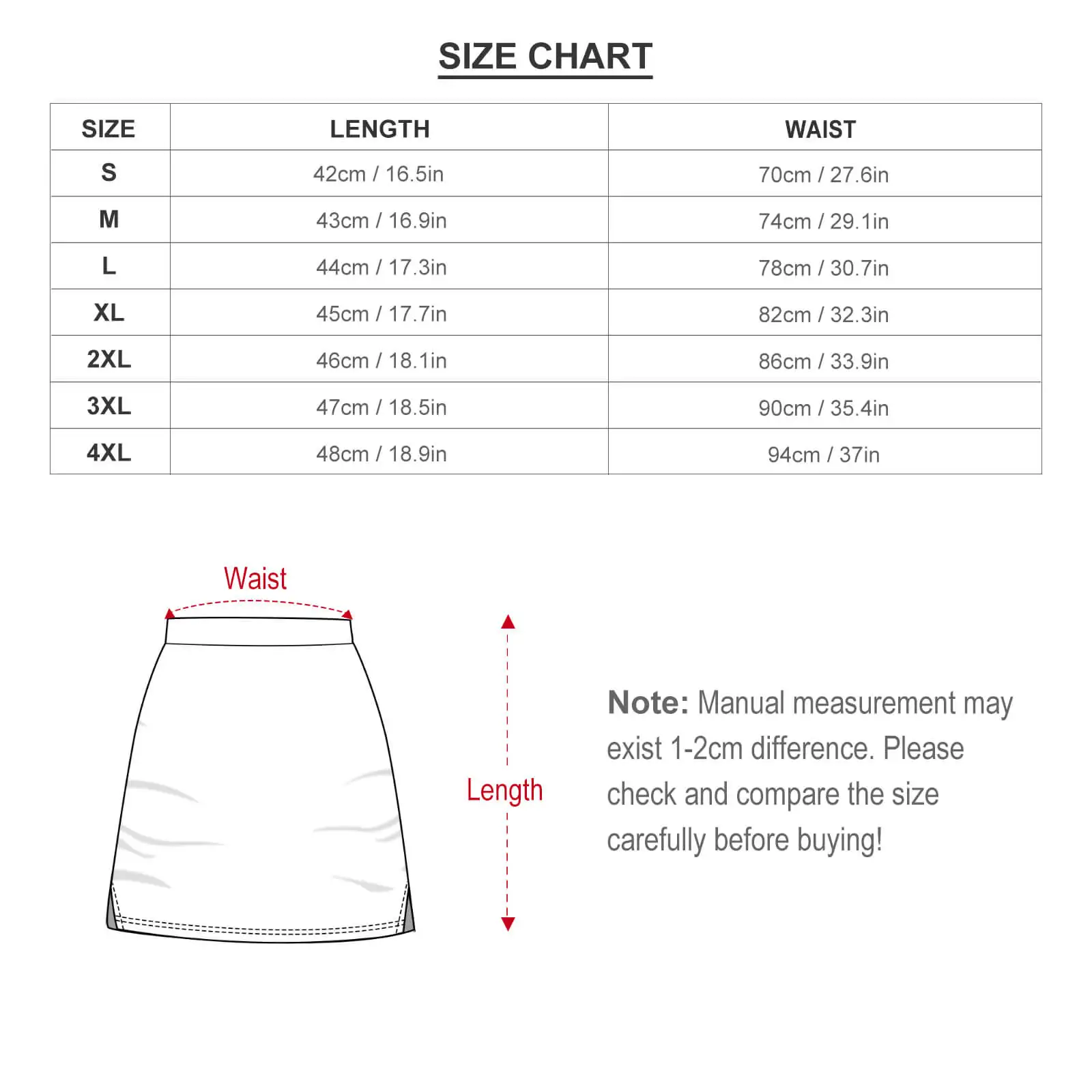 Beetle Women's skirt Sport Skort Skirt With Pocket Fashion Korean Style Skirt 4Xl Skirts Beetle Rhino Beetle Stag Beetle Insect images - 6