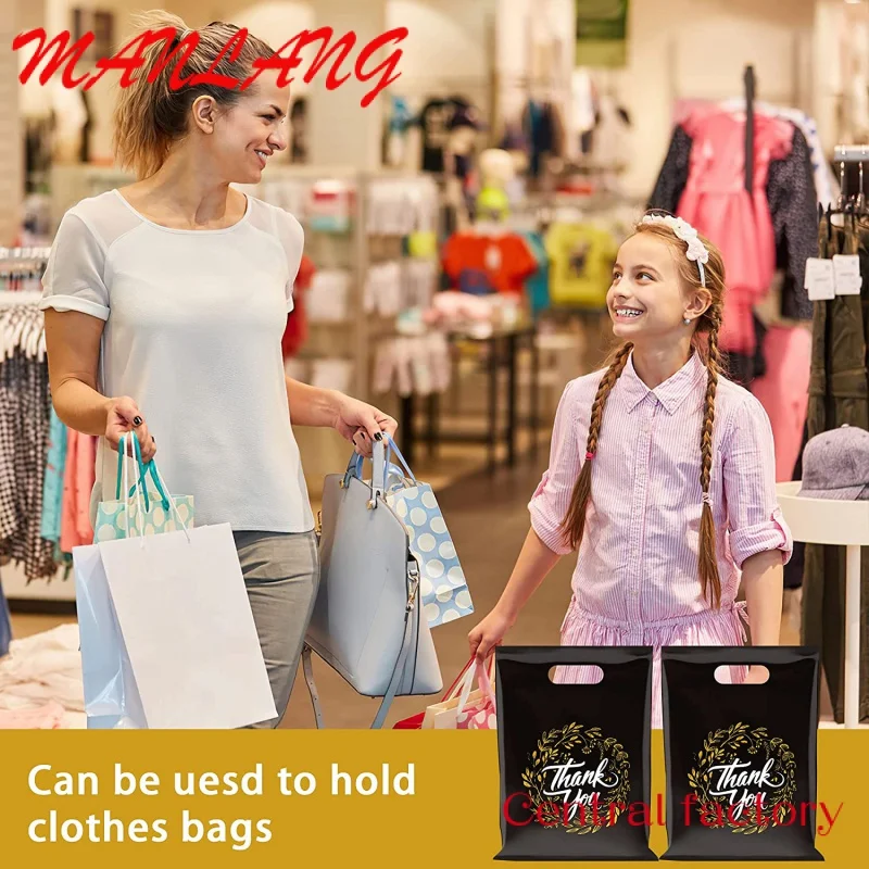 Пользовательский дизайн логотипа LDPE/HDPE ручная сумка поли пластиковые сумки для