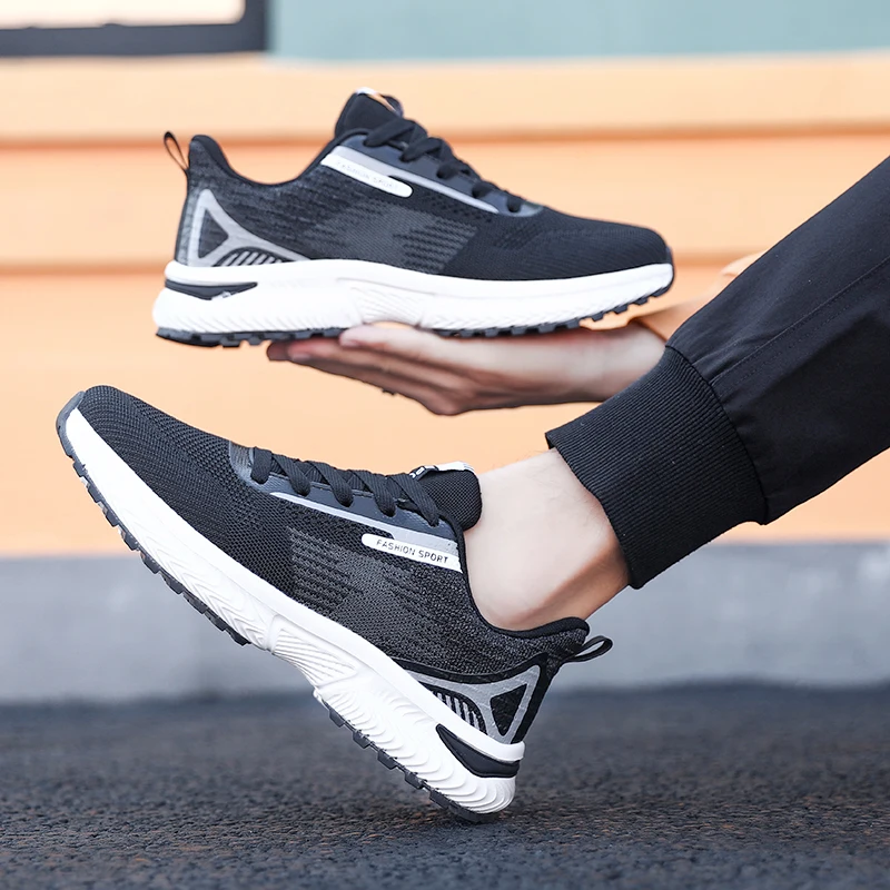 Men Runnning Shoes Breathable Plus Size Sneakers Outdoor Comfortable Sport Jogging Casual Shoes