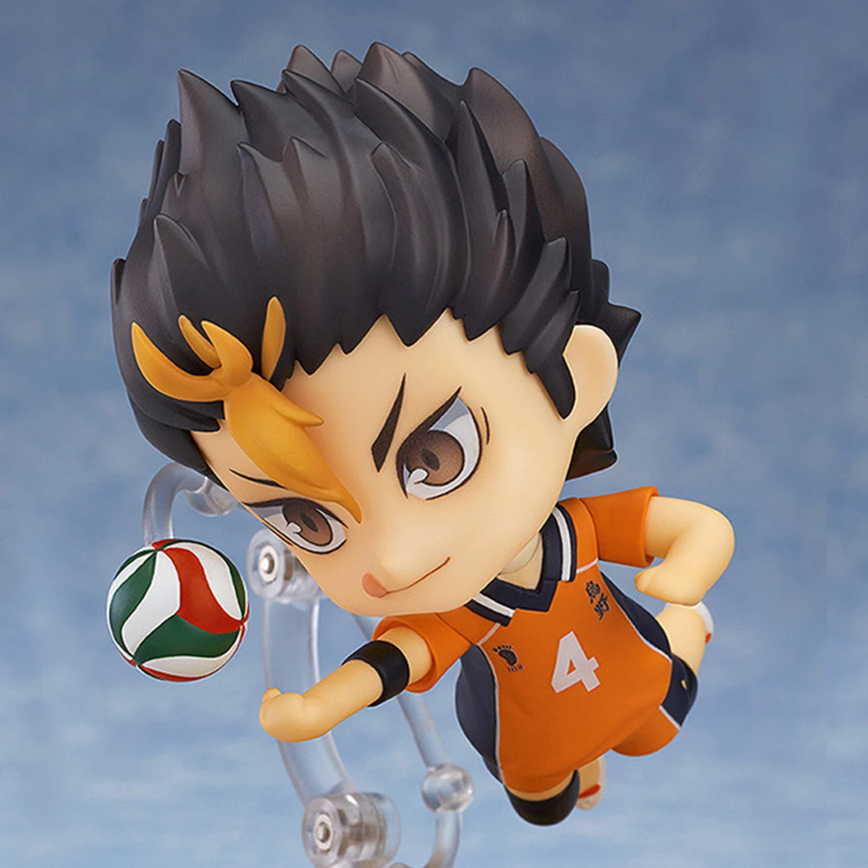 

Оригинальный аниме Yu Nishinoya Haikyuu! Аниме-фигурка грузила версии Q, мультяшный гаражный набор, Подвижная кукла, анимационная модель с орнаментом