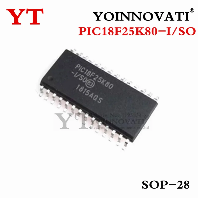 

10 шт PIC18F25K80-I/SO 18F25K80-I/SO PIC18F25K80 18F25K80 SOP28 IC MCU 8 бит 32 КБ FLASH 28soic