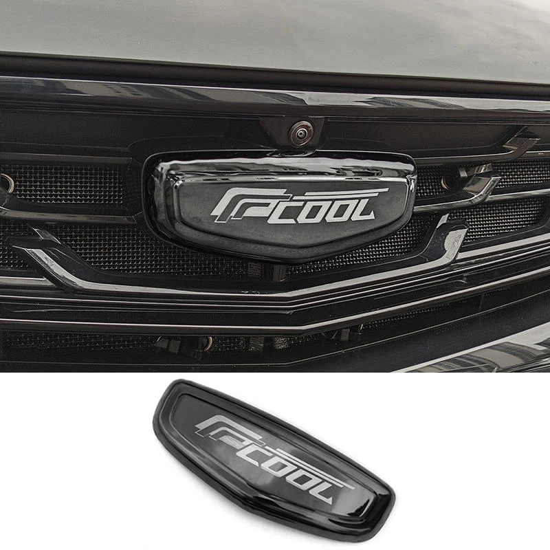 

Для Geely Coolray, Coolray 2022, Binyue, эмблема с логотипом автомобиля, наклейка, модификация, черное украшение из нержавеющей стали