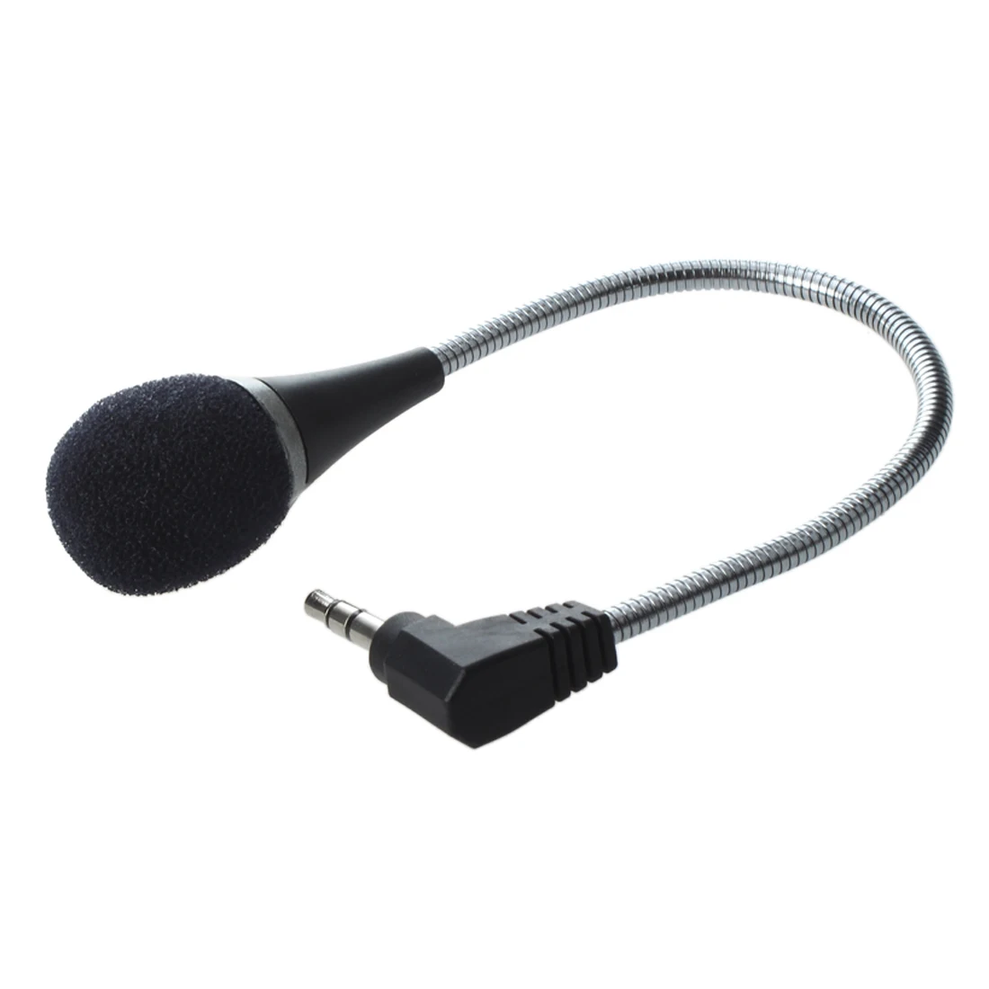 

SODIAL(R) Mini 3.5mm Flexible Microphone for PC/Laptop/Skype