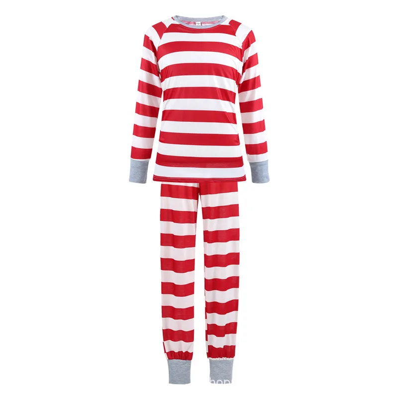 New Amazon Ebay2022 European and American Christmas new parent-child home set pajamas
