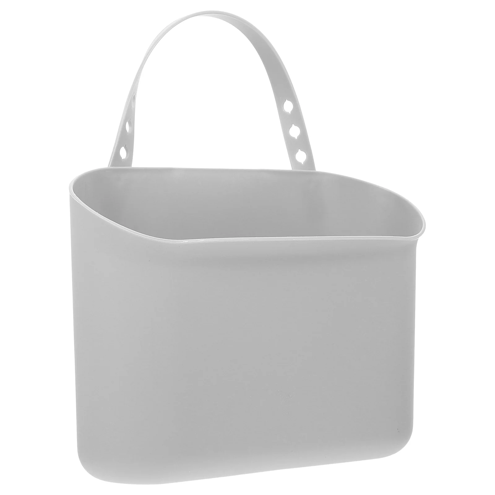 

Car Storage Can Waste Trash Box Hanging Net Garage Pocket Organizer Bin Basket Container