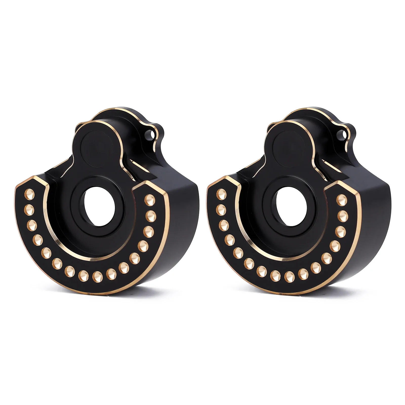 INJORA тяжелое черное покрытие латунный корпус портального привода с противовесом