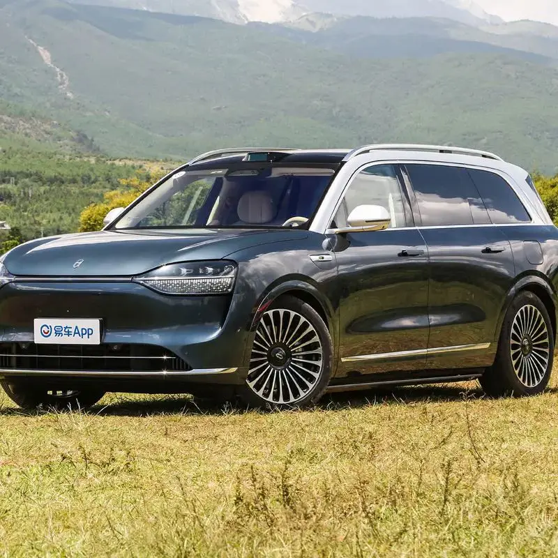 Фото Электромобиль Wenjie M9, 2024, удлиненный автомобиль дальнего действия, 4WD, 630 км, бывшая в употреблении электромобиль, большой электрический внедорожник №3