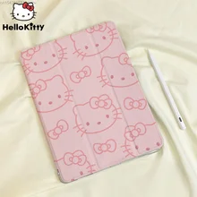 Sanrio Hello Kitty Kuromi IPad 10 Protective Case 9th Generation Pro 2022 11 12.9 Mini5 6 Cover Anti Drop Air 3 4 Ipad 2021 Case