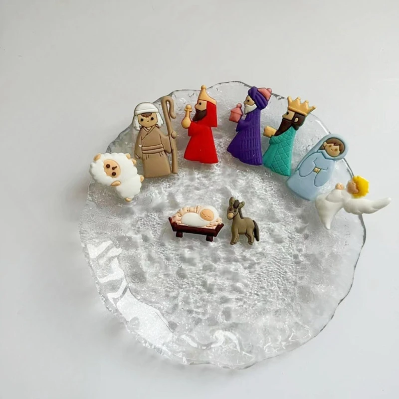 

Рождественские фигурки из ПВХ 9 штук