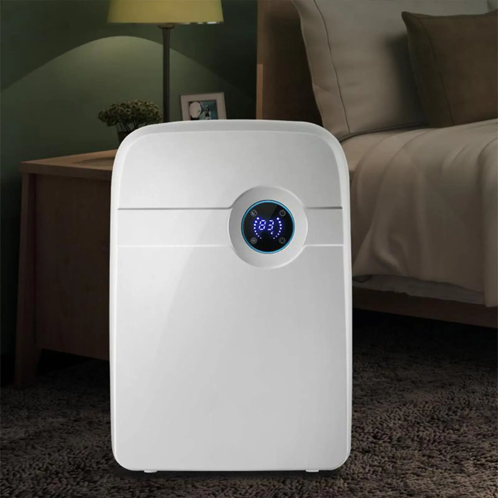 

Portable Electric Dehumidifier & 2.5L Water Tank for Home Bathroom