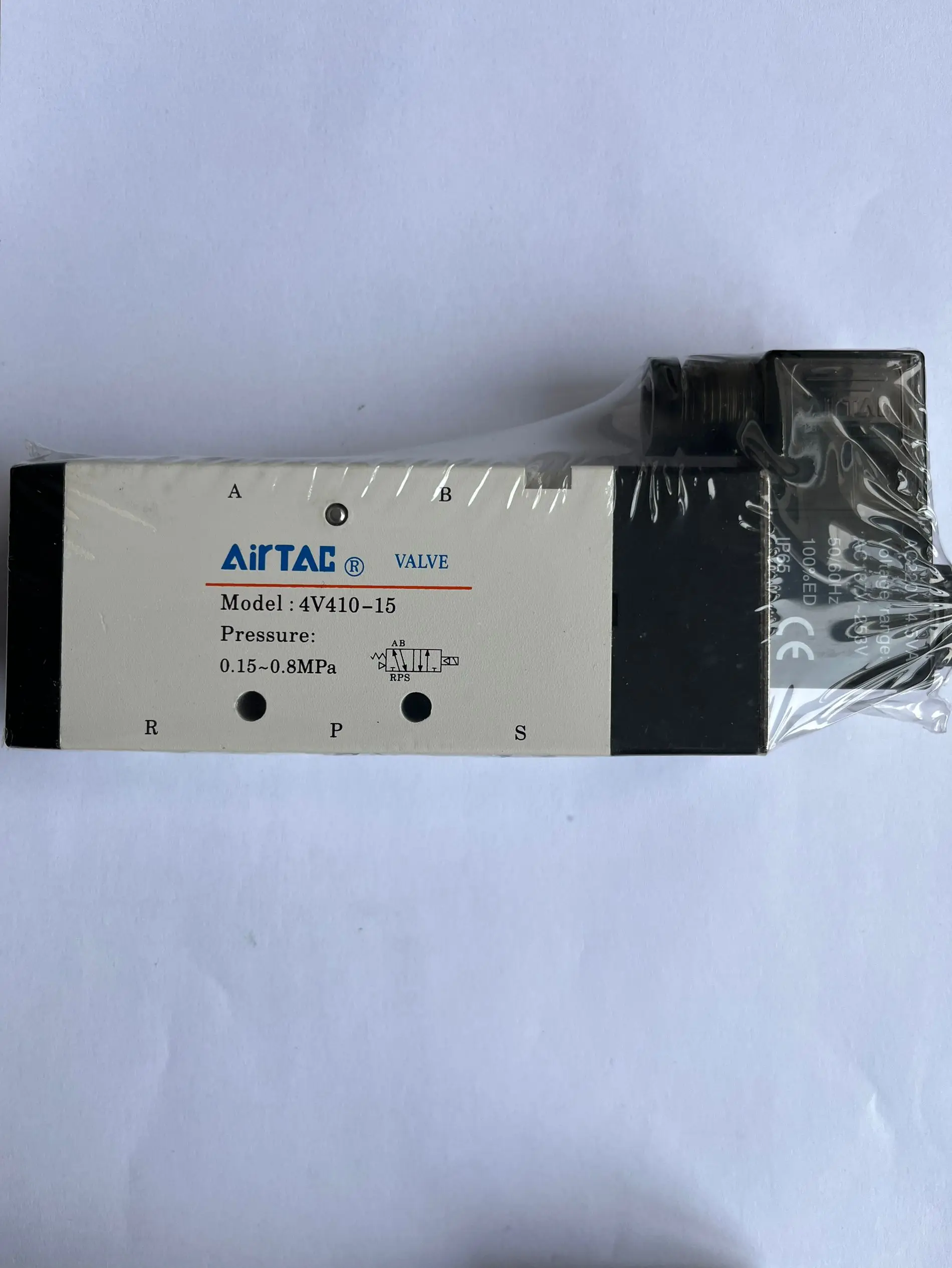 

1/2 ''BSP 2-позиционные 5-портовые воздушные электромагнитные клапаны Airtac 4V410-15 Пневматический регулирующий клапан (4v41015) 24 В постоянного тока 12 В 110 В 220 В переменного тока