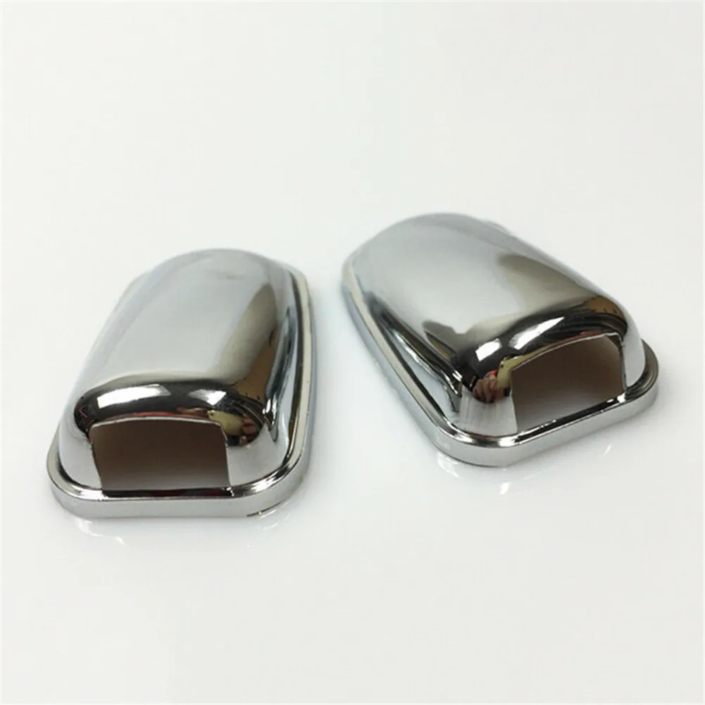 

2PCS Chrome Front Windscreen Windshield Washer Head Water Spray Nozzle Wiper Water-jet Cover Trim for Ford Focus MK3 M.ondeo MK4