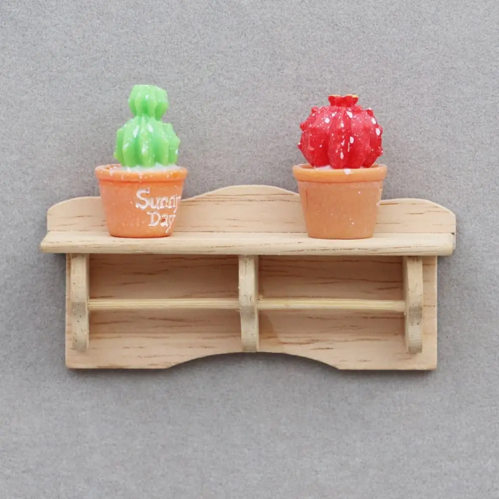 Деревянная стойка для хранения кукольного домика миниатюрная 1:12 миниатюрный