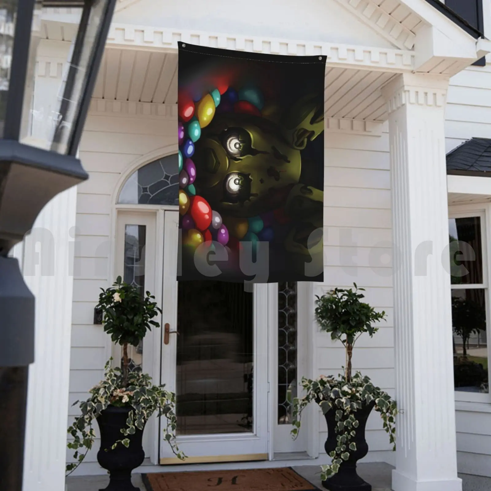 Подвесная Ловушка-флаг в яму Автомобильный флаг забавная ловушка для весны Fnaf Fnaf3