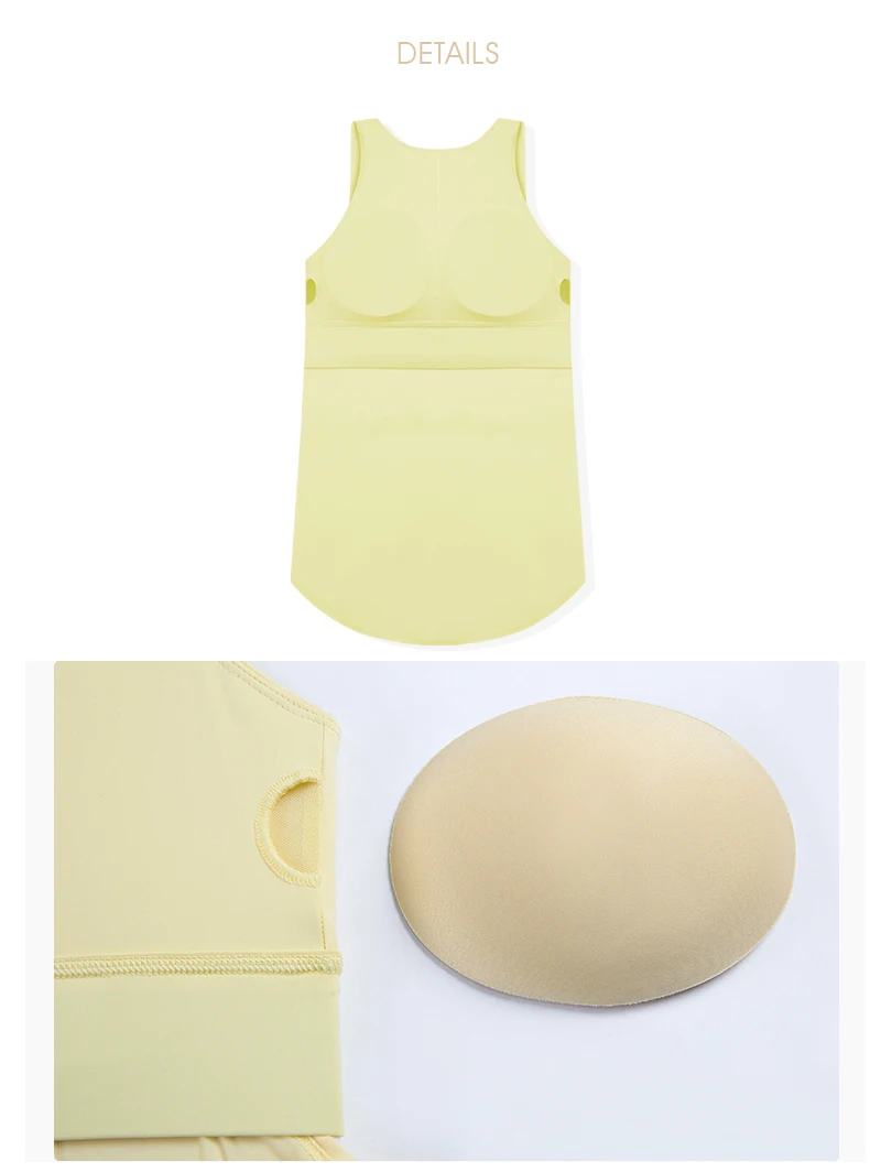 Женская спортивная майка с бюстгальтером быстросохнущая вырезами на спине для