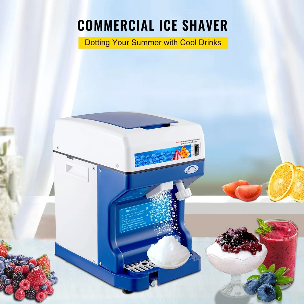 

Ice Crusher 250W Cone Maker, 265 LBS/H, Ice Crusher With Adjustable Ice Texture