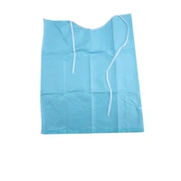 30pcsbag dental materials dental disposable neckerchief dental blue medical paper scarf medical shop towels lacing bibs