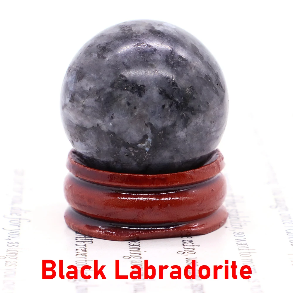

30 мм натуральный кристалл круглый шар глобус сфера драгоценный камень сфера фэншуй Викка чакра массаж домашний декор изыскан...