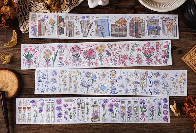 4 шт. декоративные ленты для дневника 35 см |