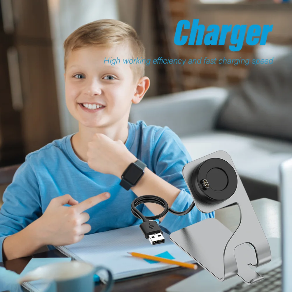 

USB-кабель для зарядки, зарядная док-станция для Garmin Fenix 7/Fenix 7S/Fenix 7X, док-станция для быстрой зарядки с USB-кабелем, Базовый адаптер