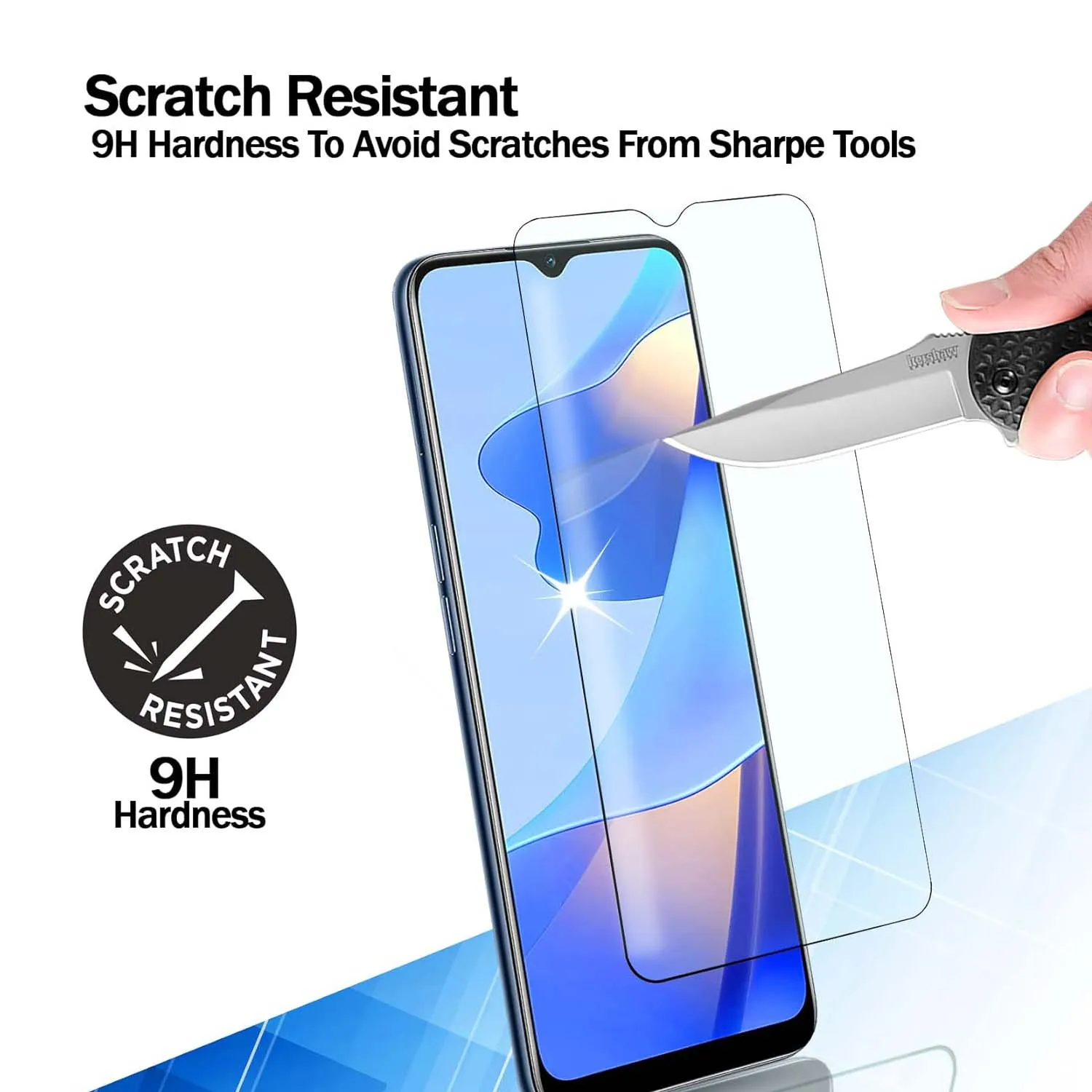 2/4 шт. 0 2 мм закаленное стекло для OPPO A54s Защитная стеклянная пленка экрана