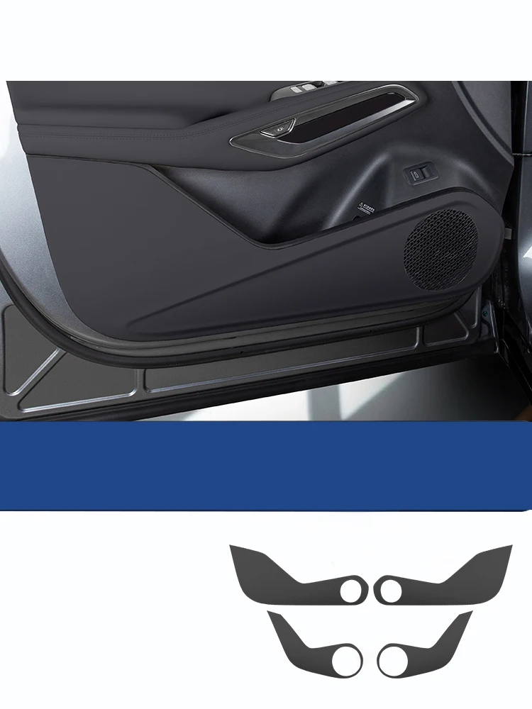 

Для BYD Song L 2023 2024 автомобильный Стайлинг двери противоударный коврик оригинальный цветной защитный коврик сиденья противоударные наклейки автомобильные аксессуары