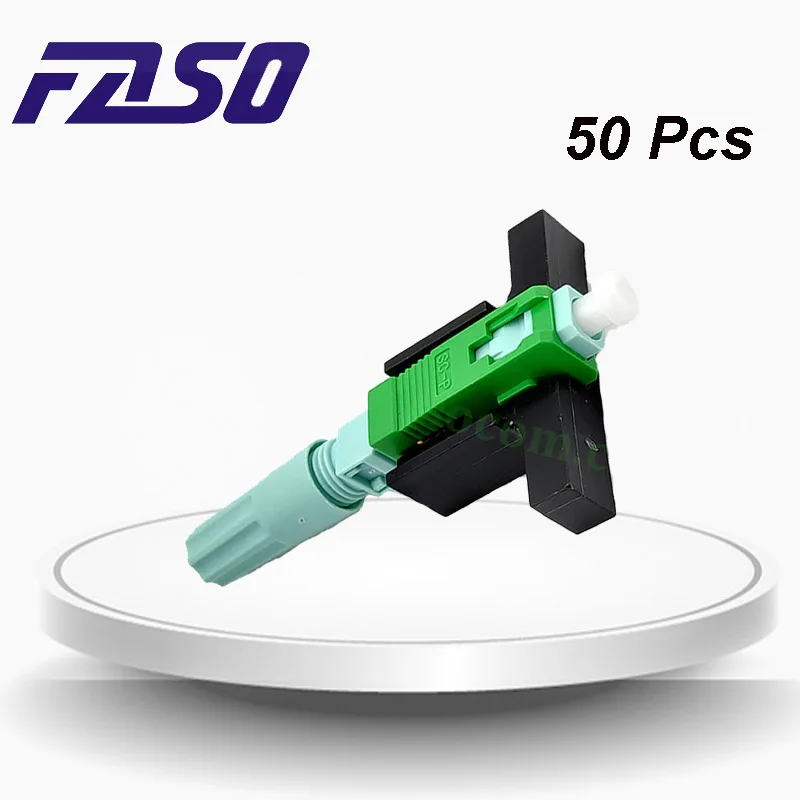 

SC APC Fiber Optic Green APC Connector Connector Fibra Optica Connector APC Fast SC Connector Single Mode