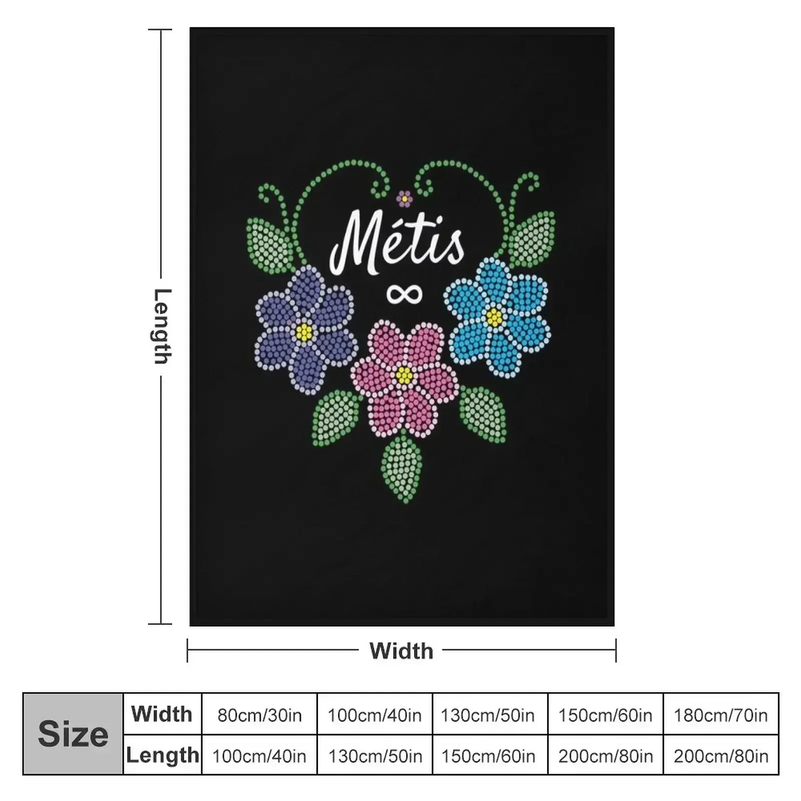 Фото Плед с цветами из бисера Metis, уютный плед для дивана на весну и осень №2