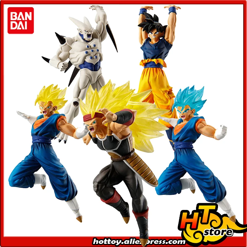 

100% оригинальная битва Bandai VS игрушка гачапон фигурка 08-набор из 4 шт. Сон Гоку брэдлок Син шэньрон вегетто «Драконий жемчуг Супер»