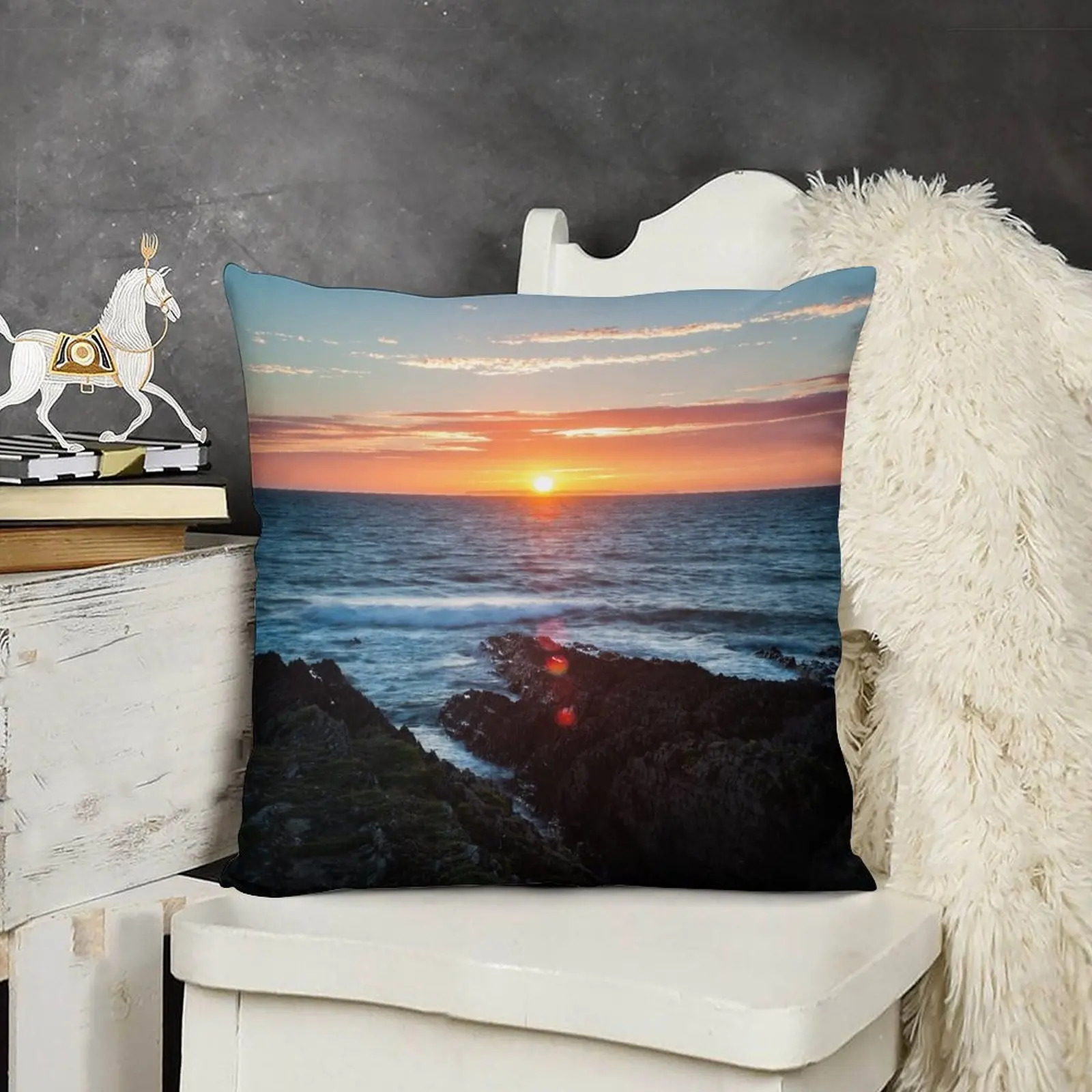 The sun наборы в середине острова лунди диванная Подушка Наволочка для дивана