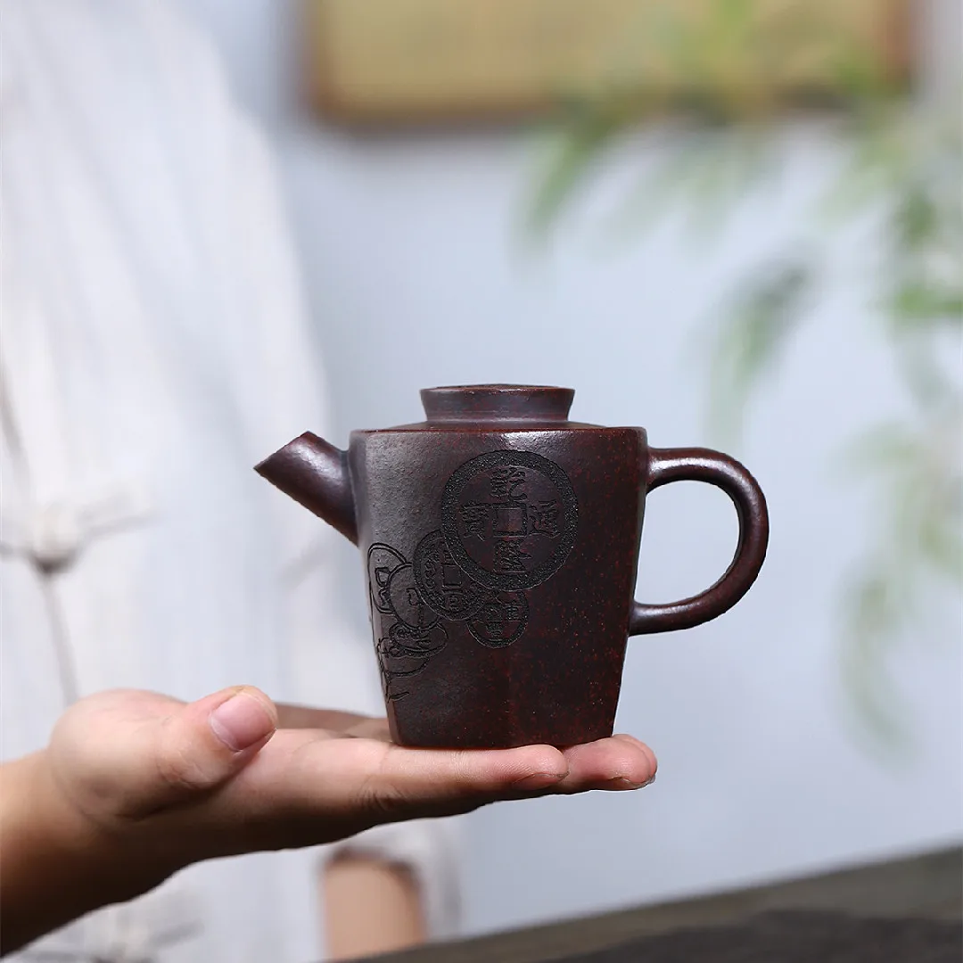 Высокое качество Исин фиолетовый глиняный горшок руда древняя красная грязь