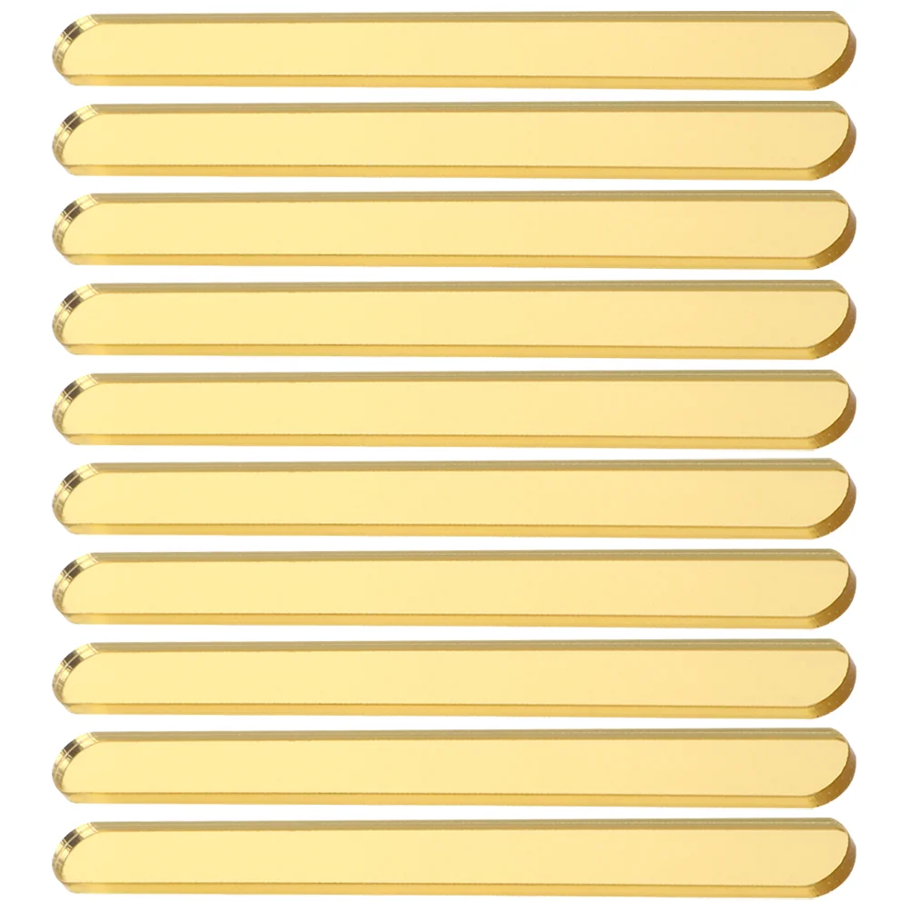 

50pcs Acrylic Ice Cream Sticks Children DIY Dessert Sticks DIY Ice Cream Supplies