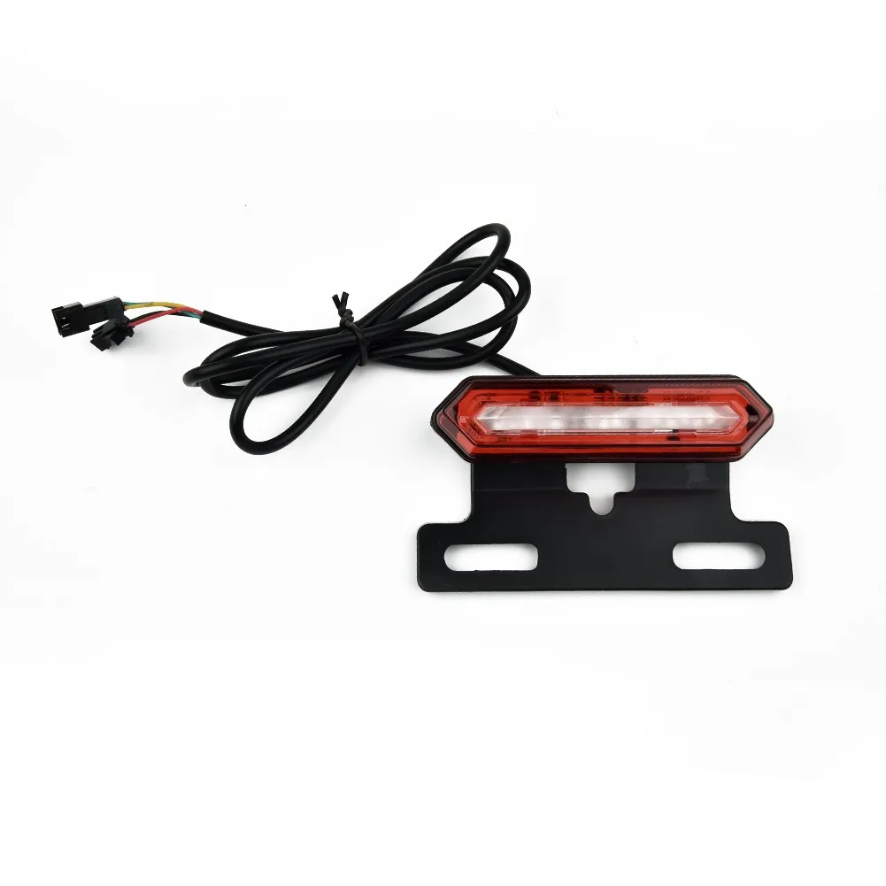 

LED Tail Light Parts Tail Light Warning 36V/48V ABS Accessories Cycling For Electric Bicycle Rear Lamp Rear Light