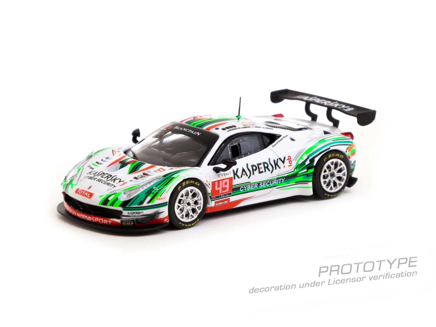 

*Pre-order* Tarmac Works 1:64 458 Italia GT3 24 hours of Spa 2016 S. Lemeret / R. Aguas / A. Moiseev / D. Rizzo Model Car